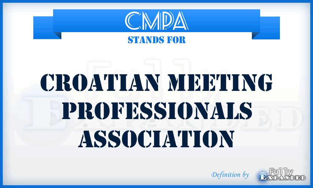 CMPA - Croatian Meeting Professionals Association