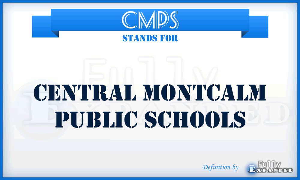CMPS - Central Montcalm Public Schools