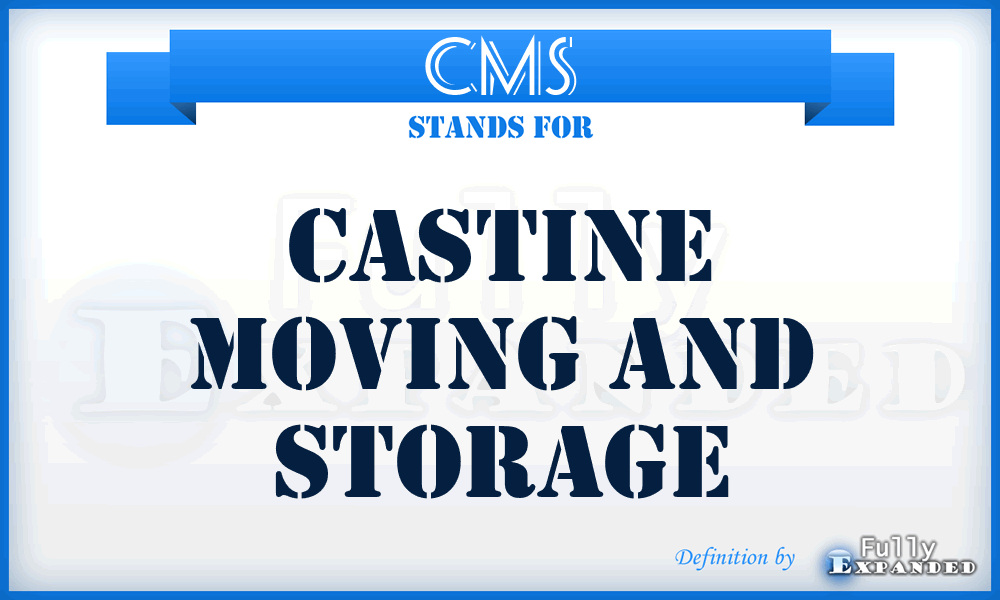 CMS - Castine Moving and Storage