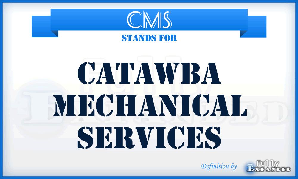 CMS - Catawba Mechanical Services