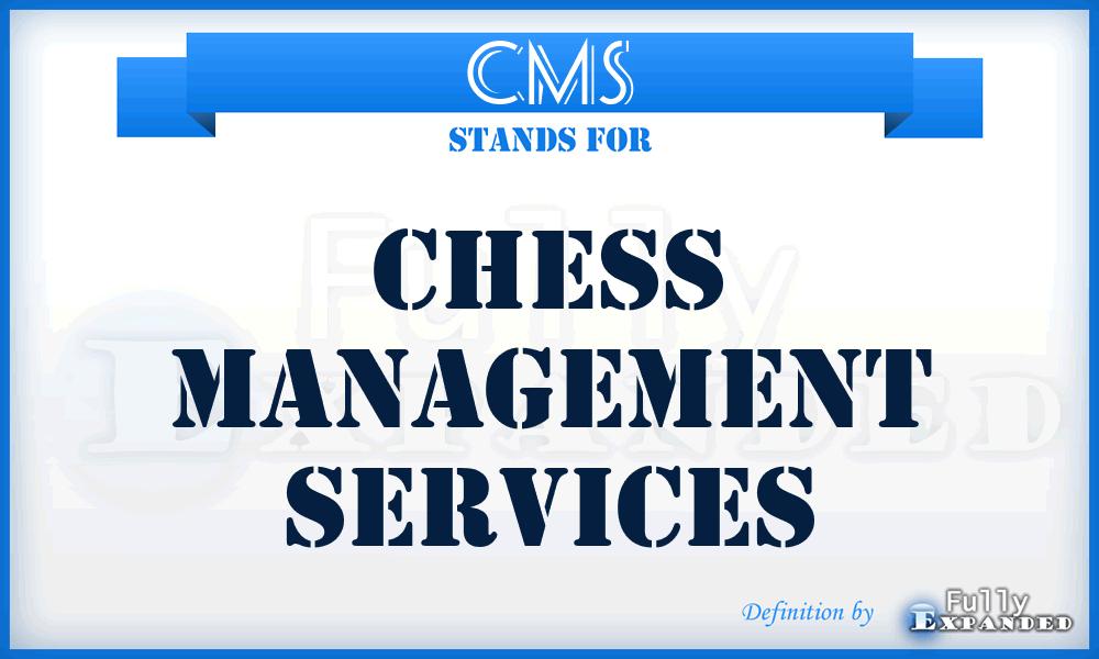 CMS - Chess Management Services