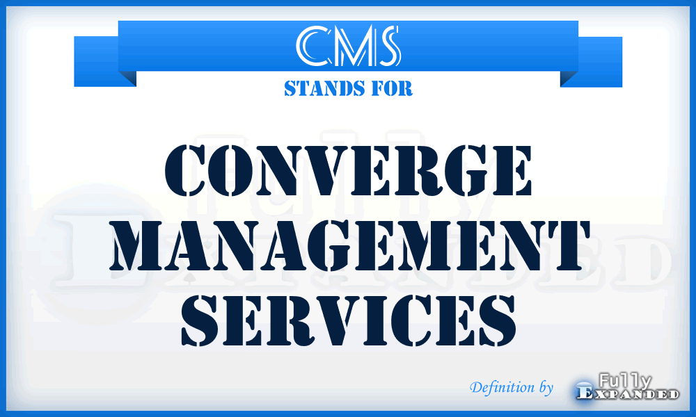 CMS - Converge Management Services