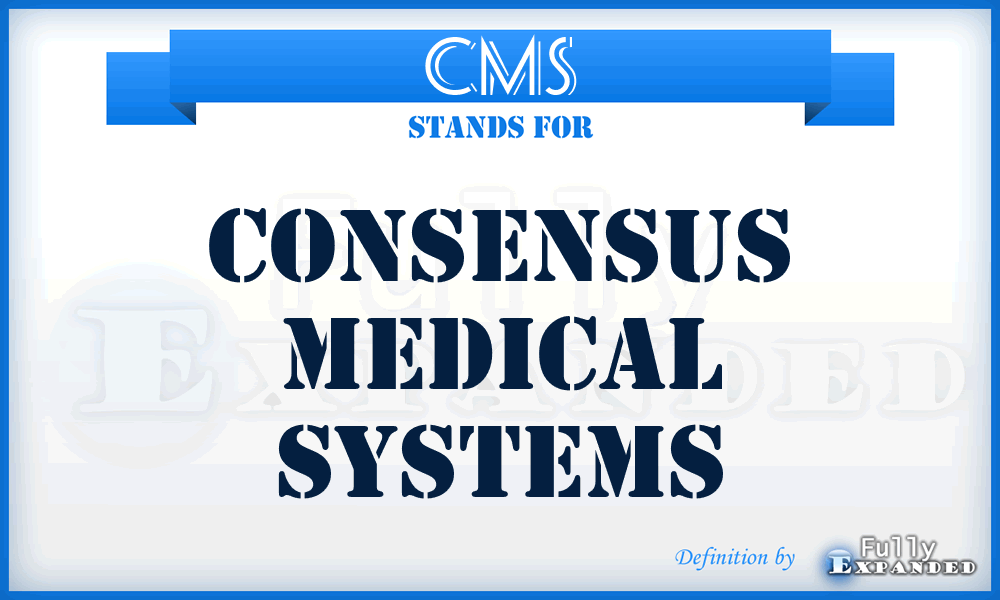 CMS - Consensus Medical Systems