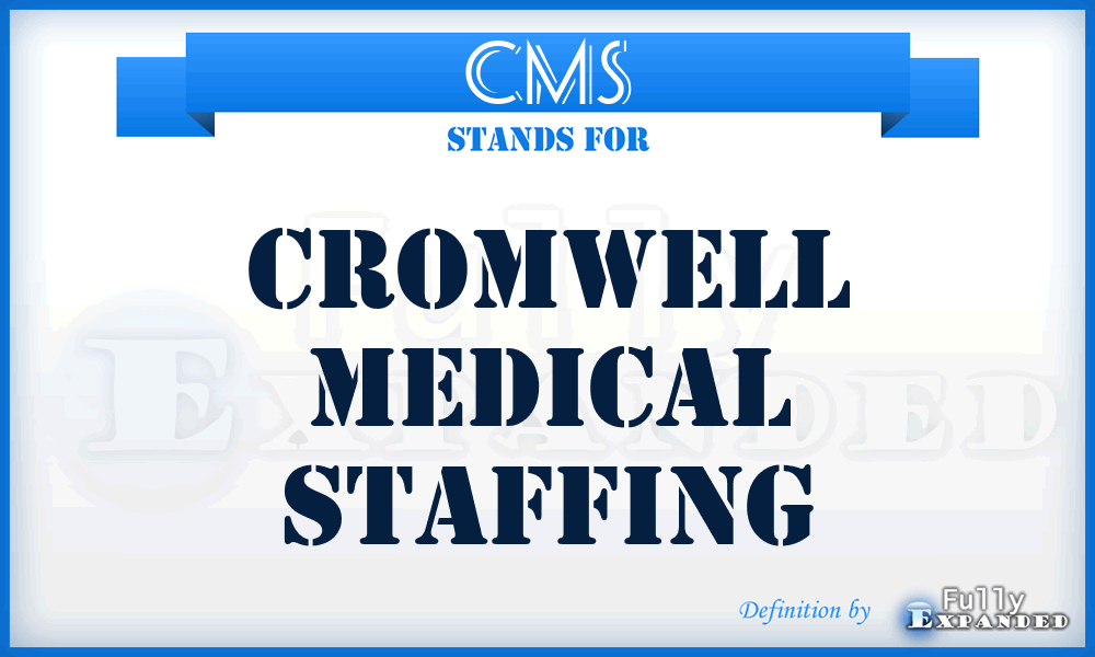 CMS - Cromwell Medical Staffing
