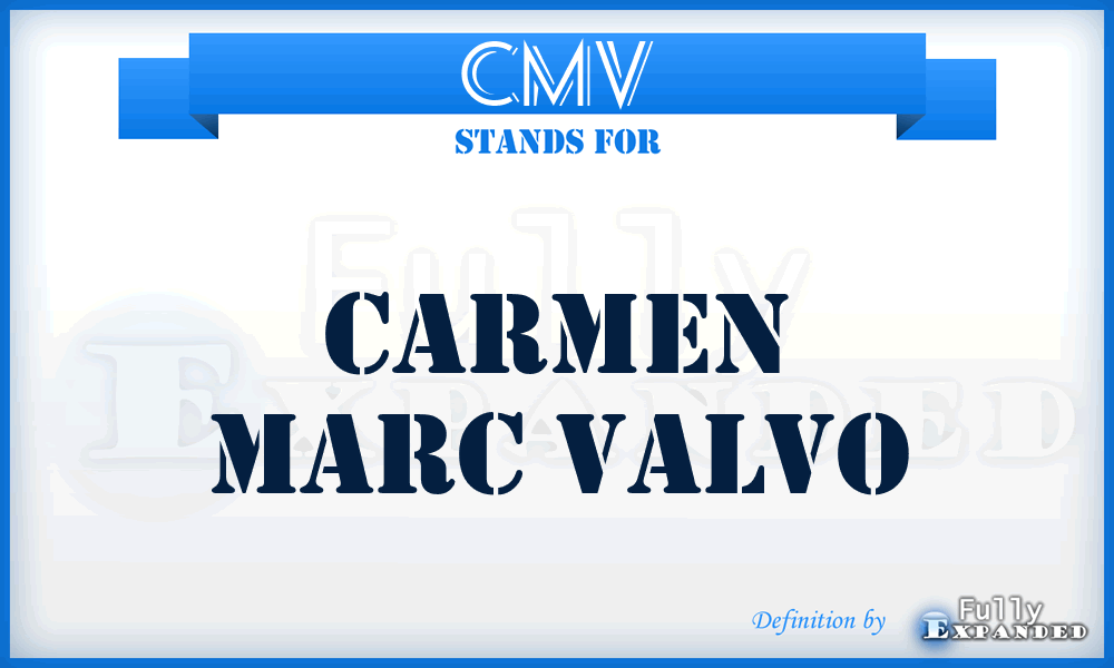 CMV - Carmen Marc Valvo