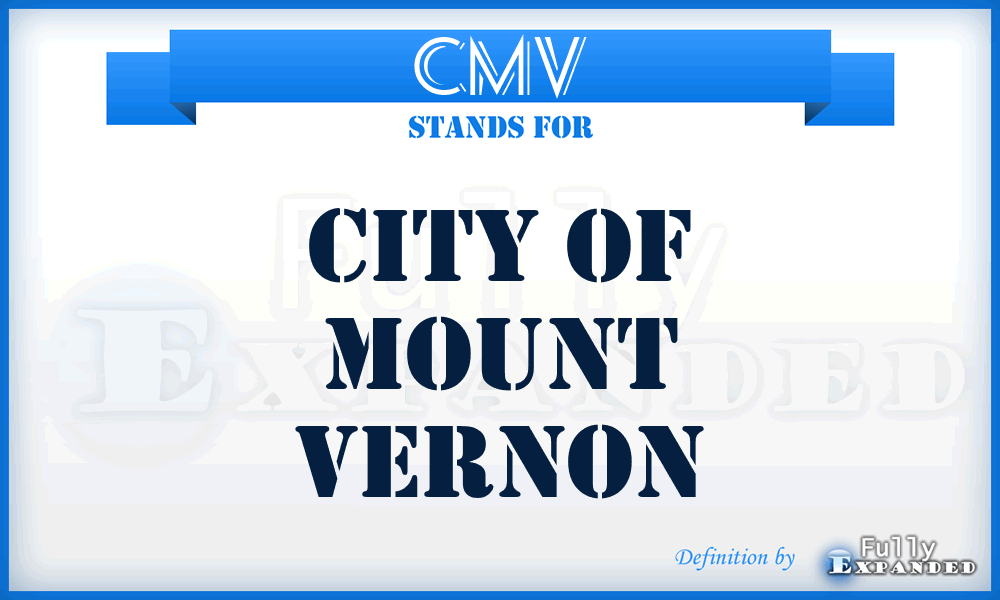 CMV - City of Mount Vernon