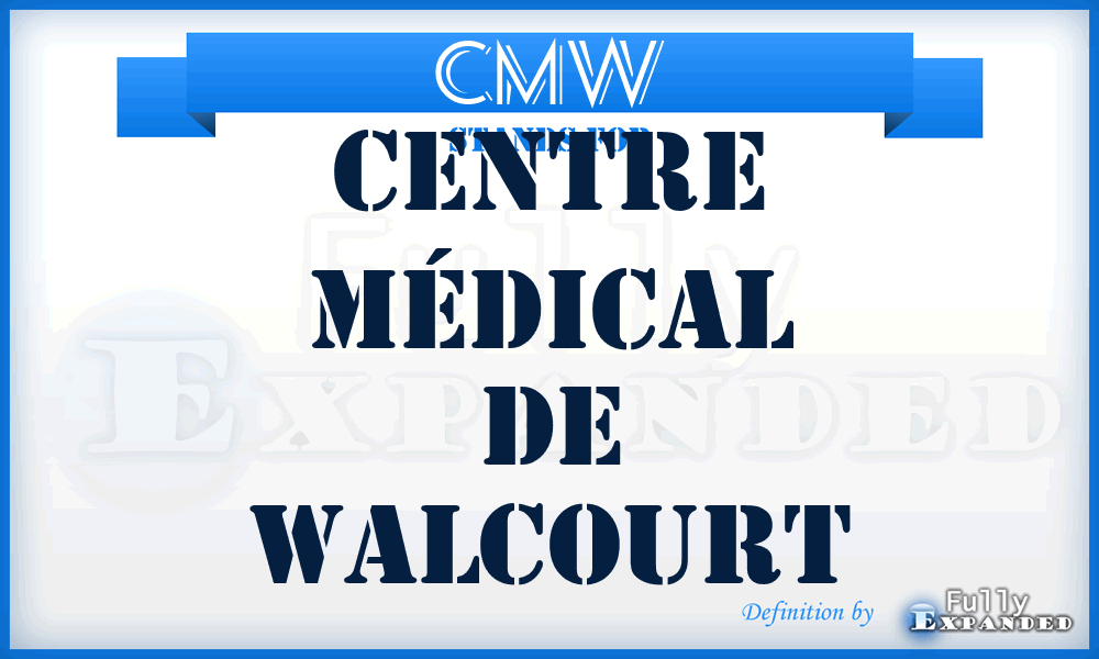 CMW - Centre Médical de Walcourt