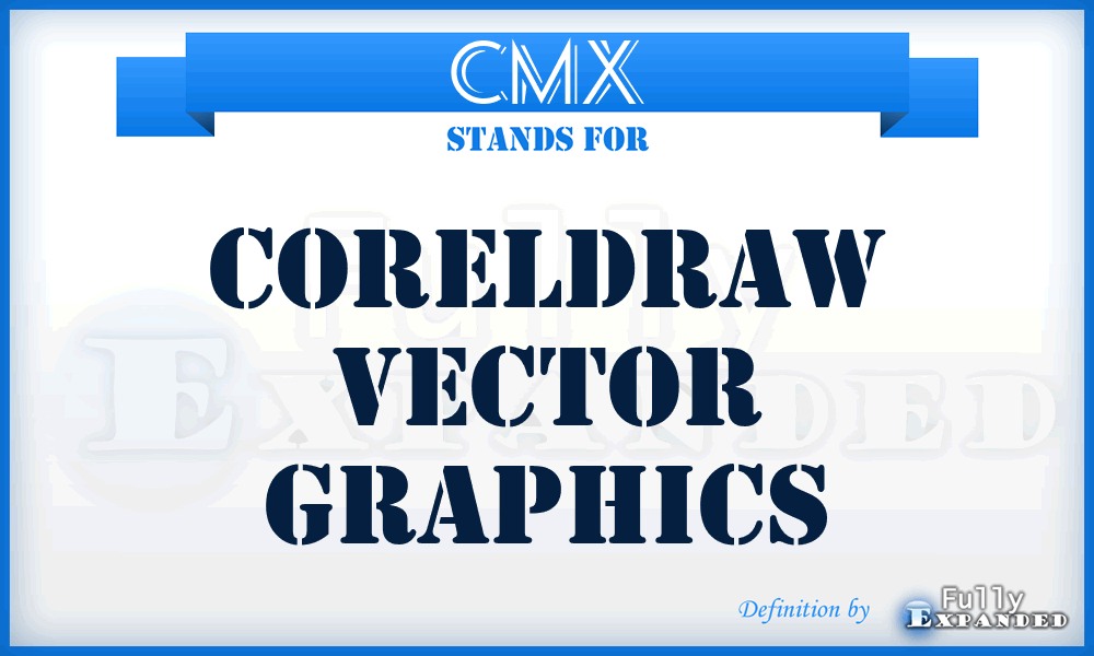CMX - CorelDraw Vector graphics