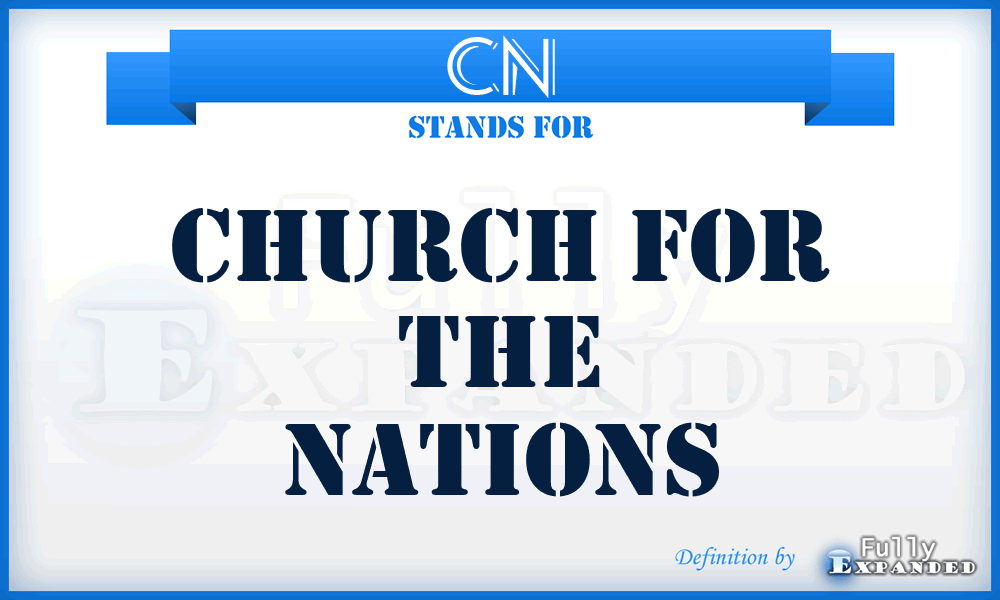 CN - Church for the Nations