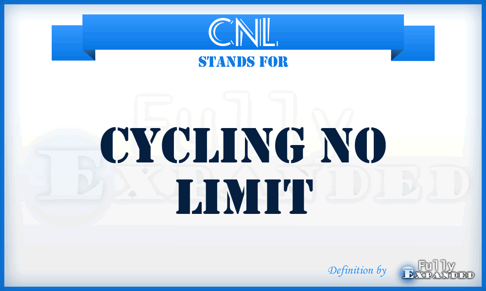 CNL - Cycling No Limit