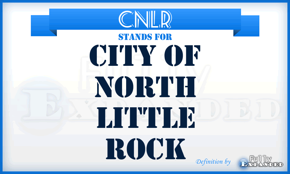 CNLR - City of North Little Rock