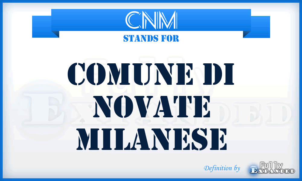 CNM - Comune di Novate Milanese