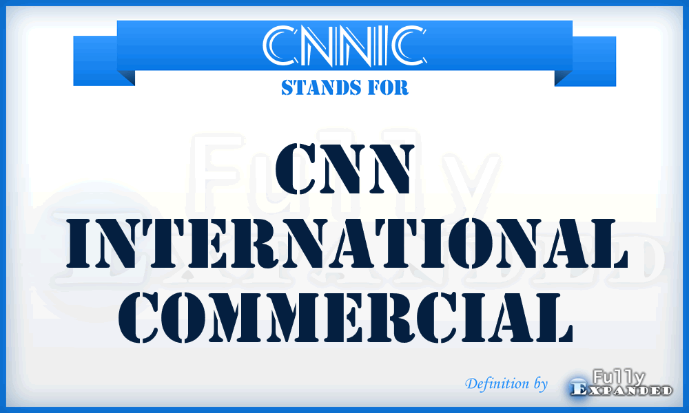 CNNIC - CNN International Commercial