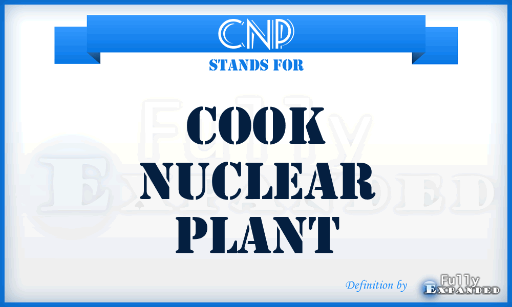 CNP - Cook Nuclear Plant