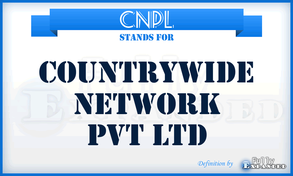 CNPL - Countrywide Network Pvt Ltd