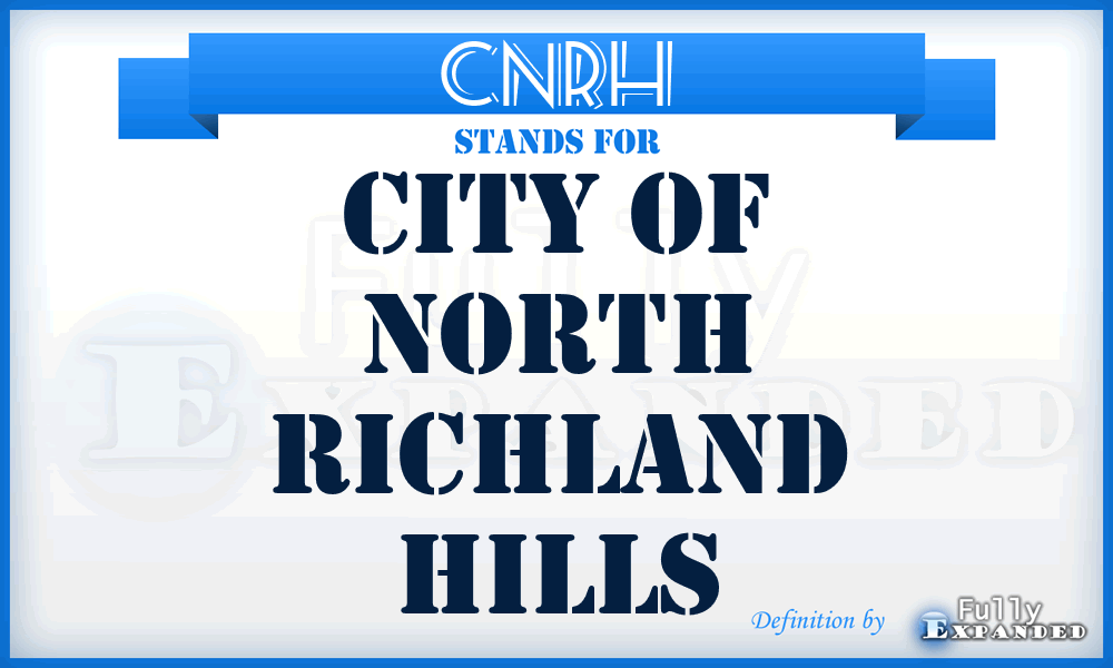 CNRH - City of North Richland Hills