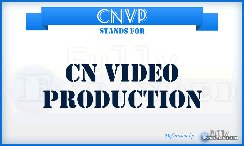 CNVP - CN Video Production