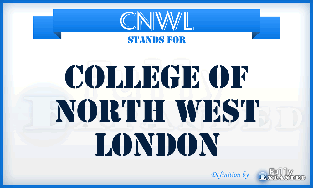 CNWL - College of North West London