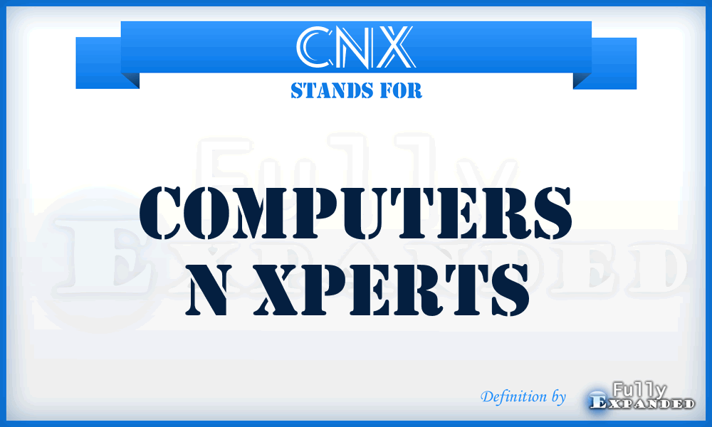 CNX - Computers N Xperts