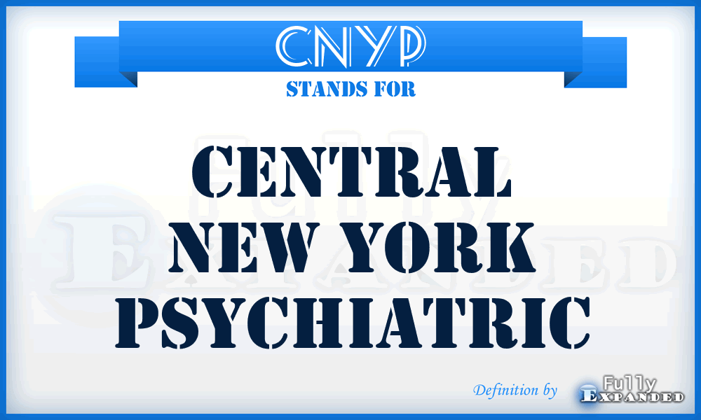 CNYP - Central New York Psychiatric
