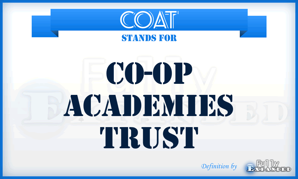 COAT - Co-Op Academies Trust