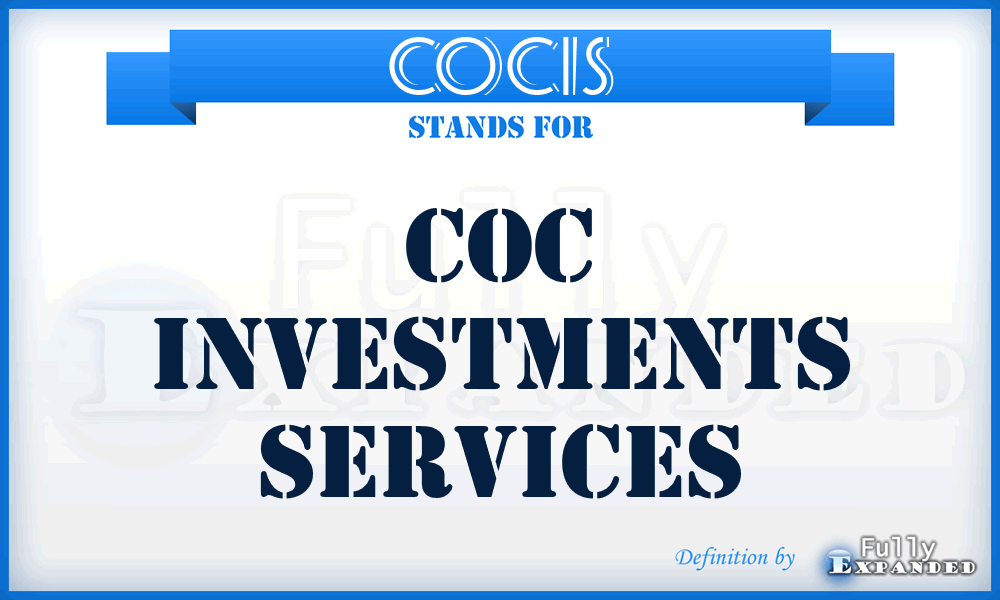 COCIS - COC Investments Services