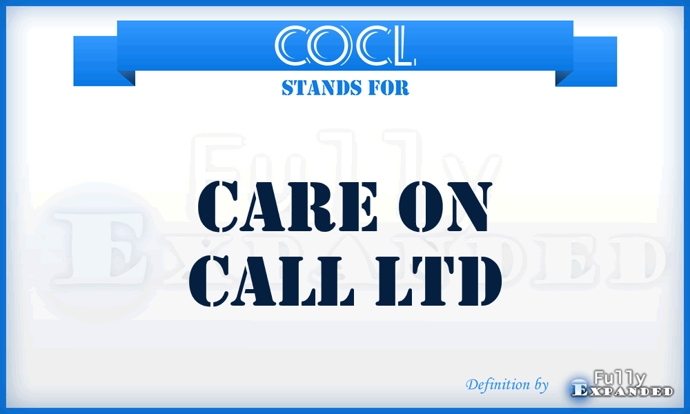COCL - Care On Call Ltd