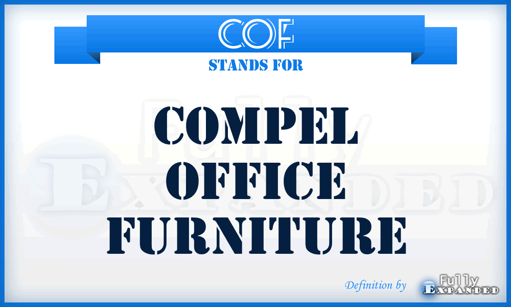COF - Compel Office Furniture