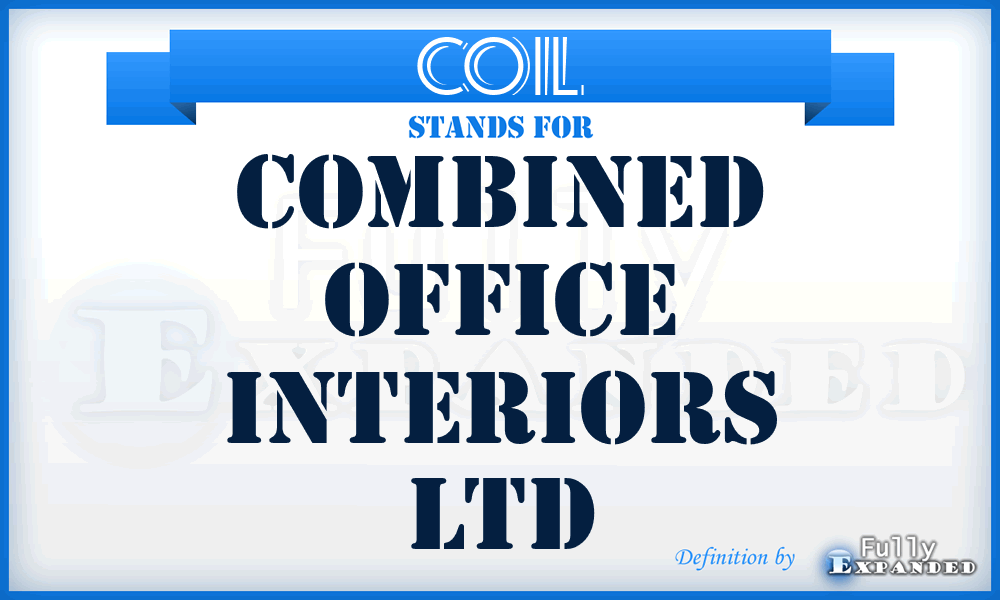 COIL - Combined Office Interiors Ltd