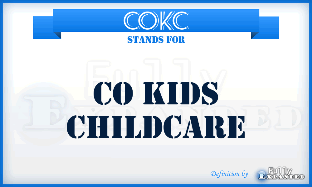 COKC - CO Kids Childcare