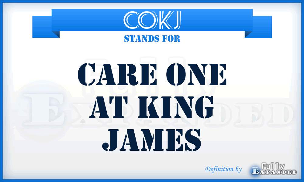 COKJ - Care One at King James