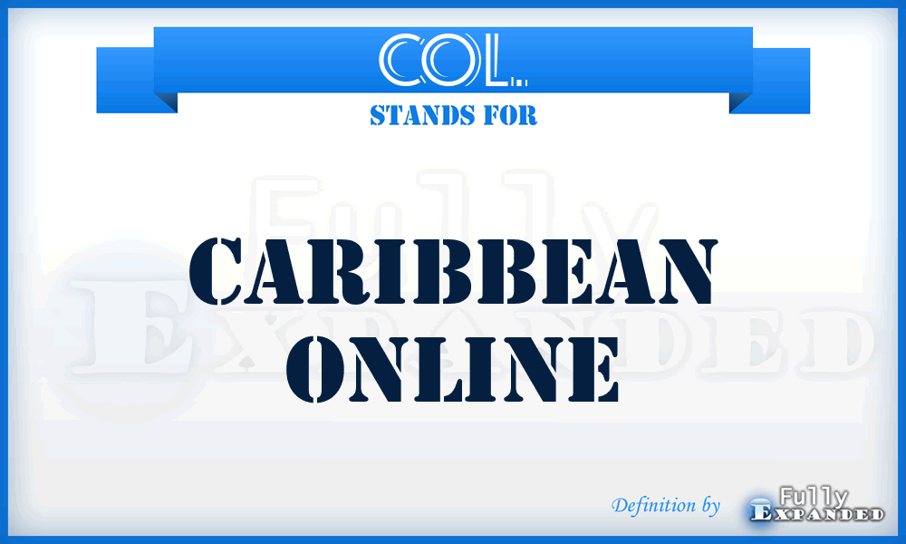 COL. - Caribbean Online