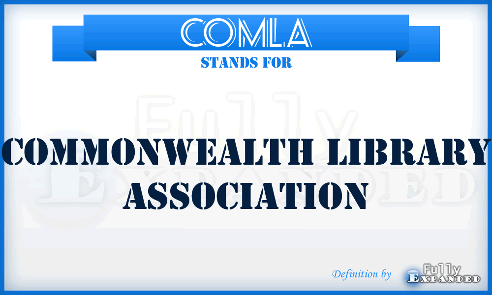 COMLA - Commonwealth Library Association