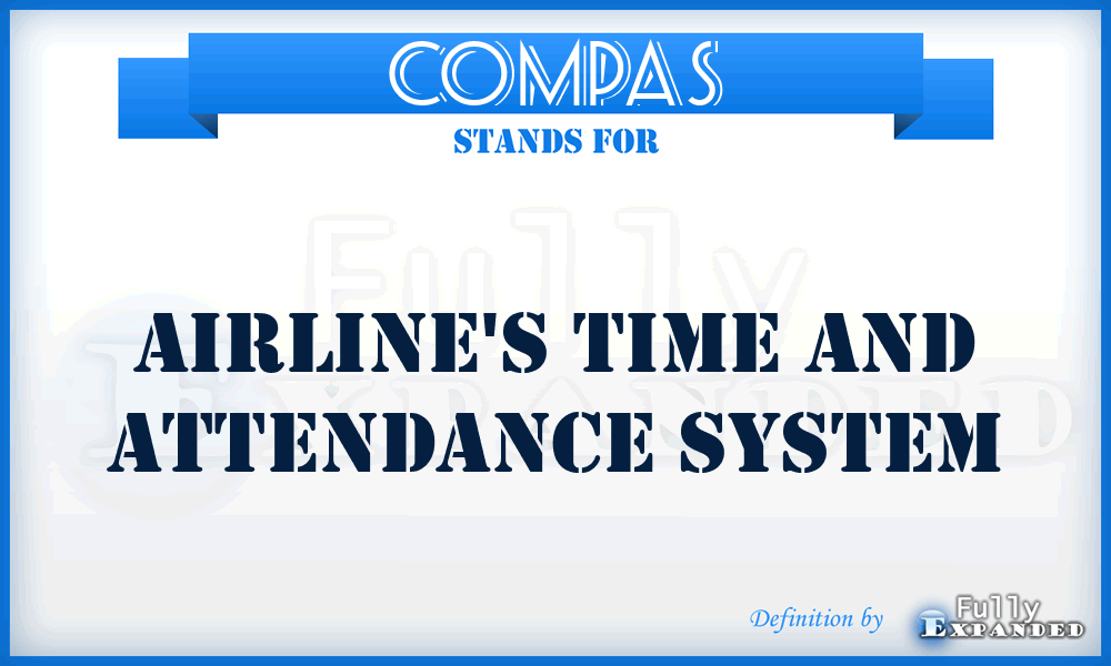 COMPAS - Airline's Time and Attendance System