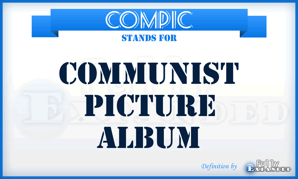 COMPIC - Communist Picture Album