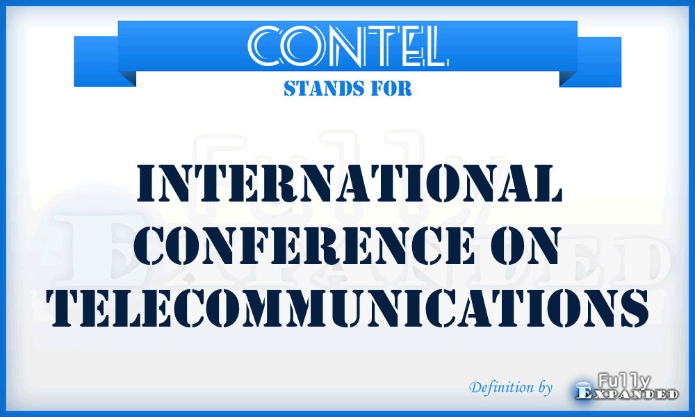 CONTEL - International Conference on Telecommunications