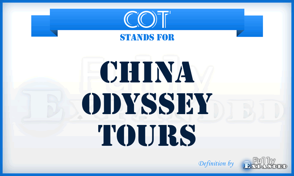 COT - China Odyssey Tours