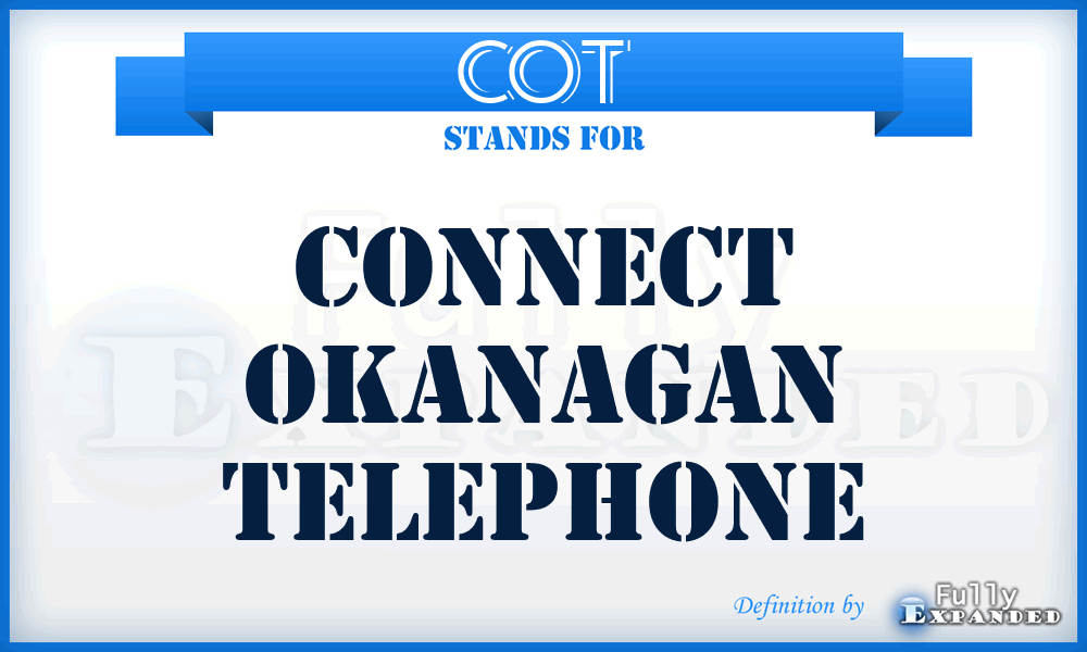 COT - Connect Okanagan Telephone
