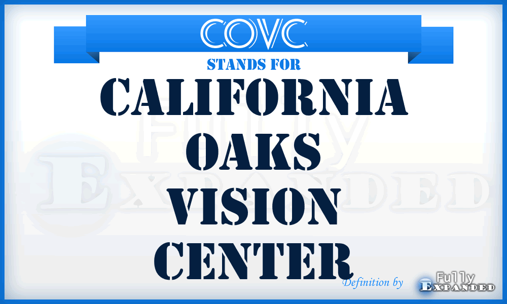 COVC - California Oaks Vision Center
