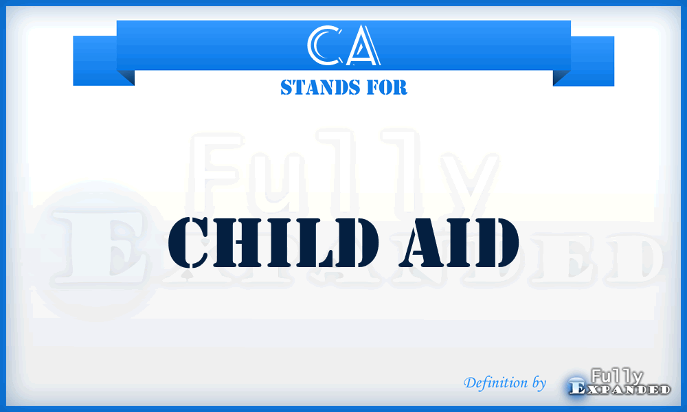 CA - Child Aid