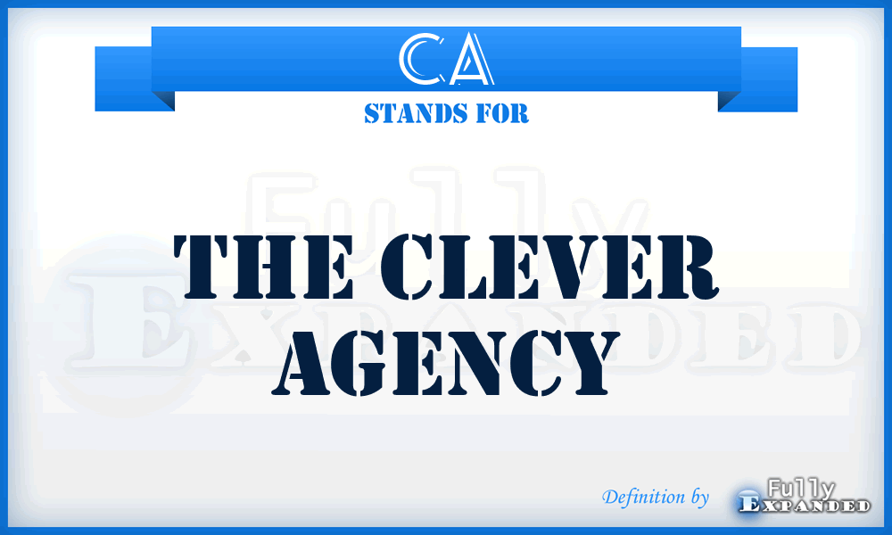 CA - The Clever Agency