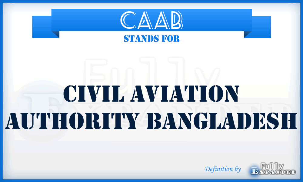 CAAB - Civil Aviation Authority Bangladesh