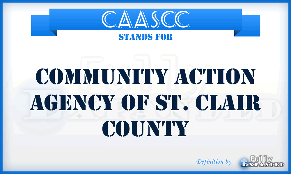 CAASCC - Community Action Agency of St. Clair County