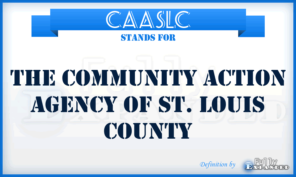 CAASLC - The Community Action Agency of St. Louis County