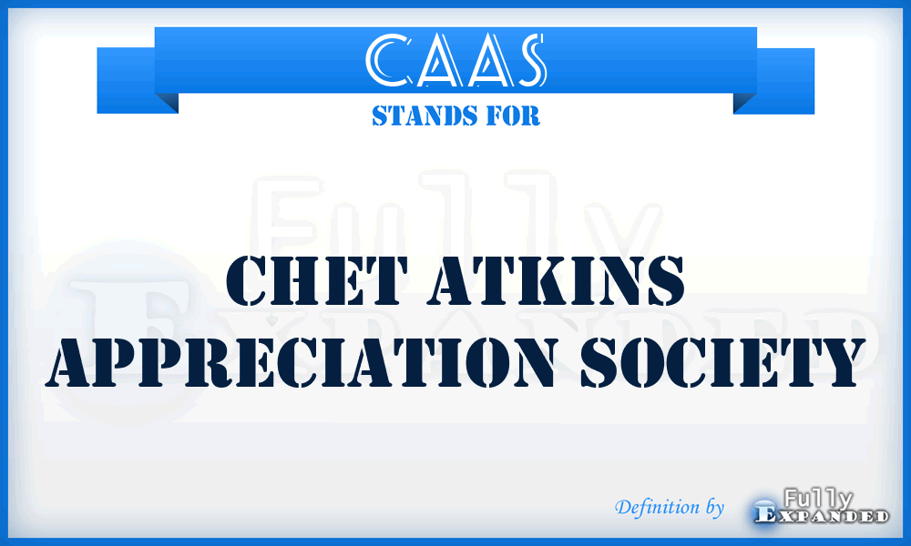 CAAS - Chet Atkins Appreciation Society