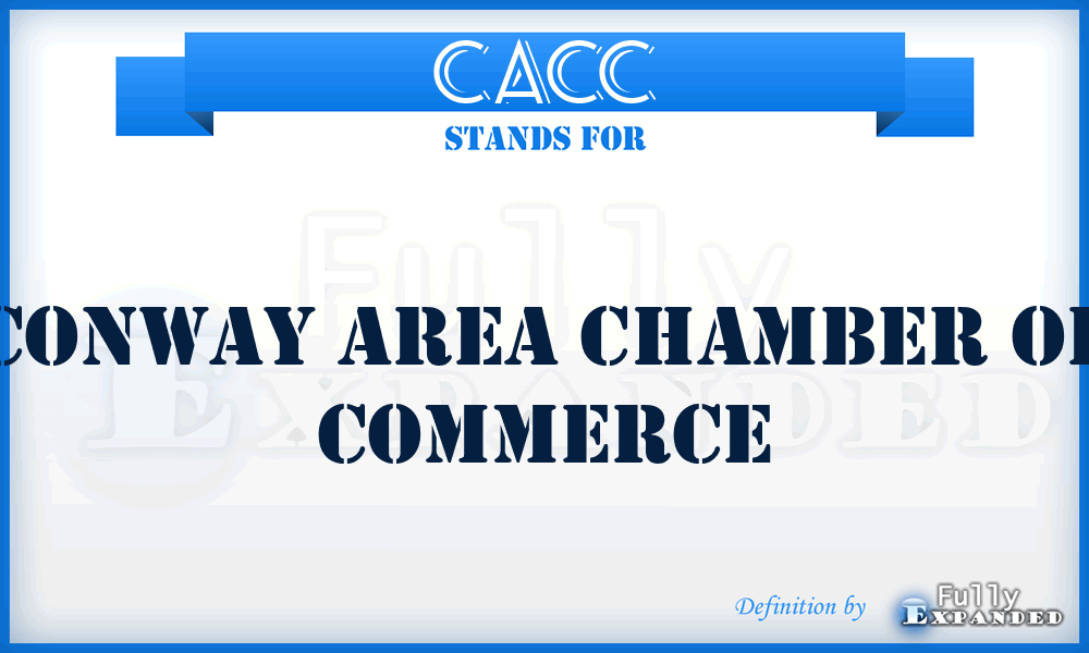 CACC - Conway Area Chamber of Commerce