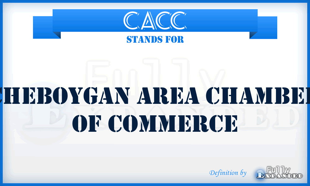 CACC - Cheboygan Area Chamber of Commerce