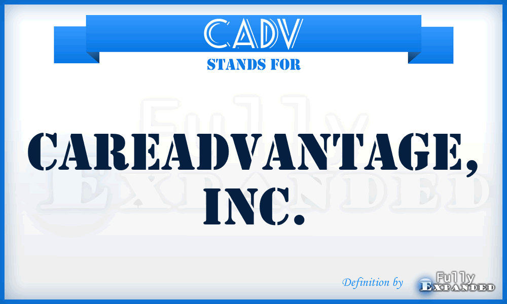 CADV - CareAdvantage, Inc.