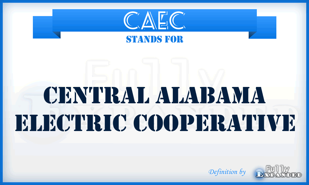 CAEC - Central Alabama Electric Cooperative