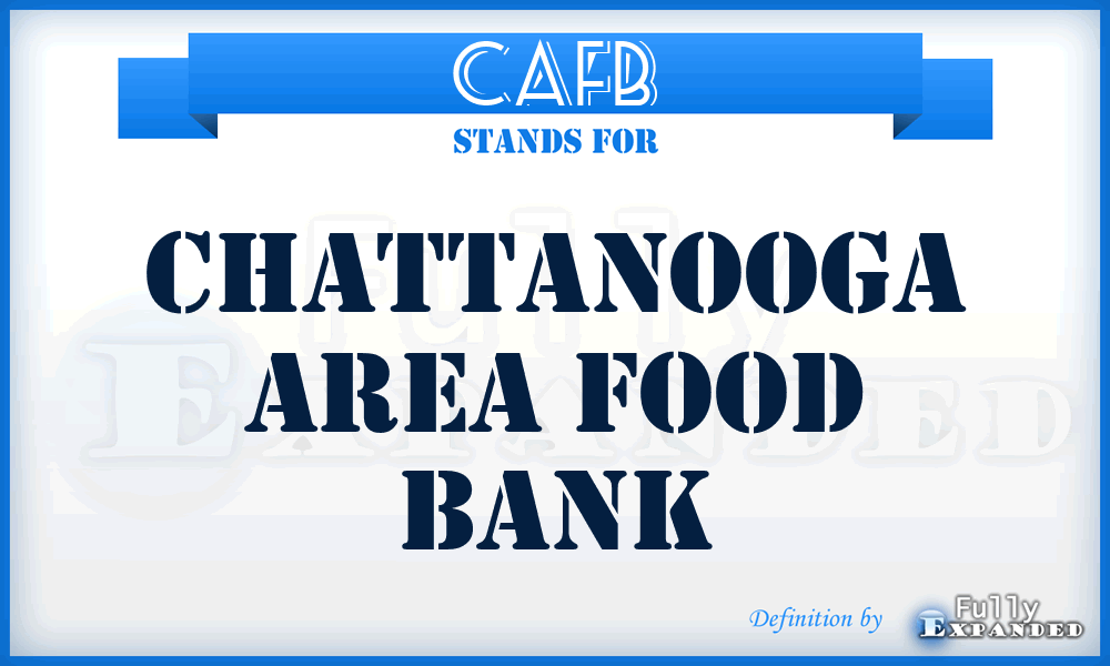 CAFB - Chattanooga Area Food Bank